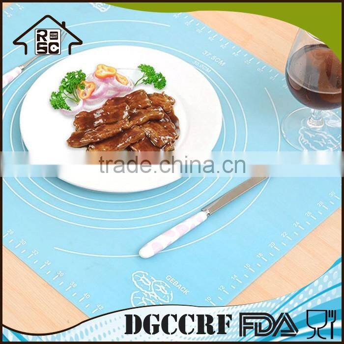 NBRSC Extra Large Reusable Non-stick Silicone Pastry Baking Mat With Measurements