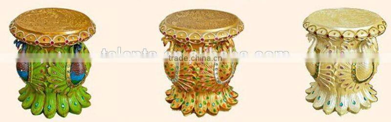 Polyresin Home Decorative Peacock, resin sculpture