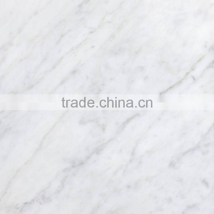 Discount wall designs natural stone white marble tile for living room