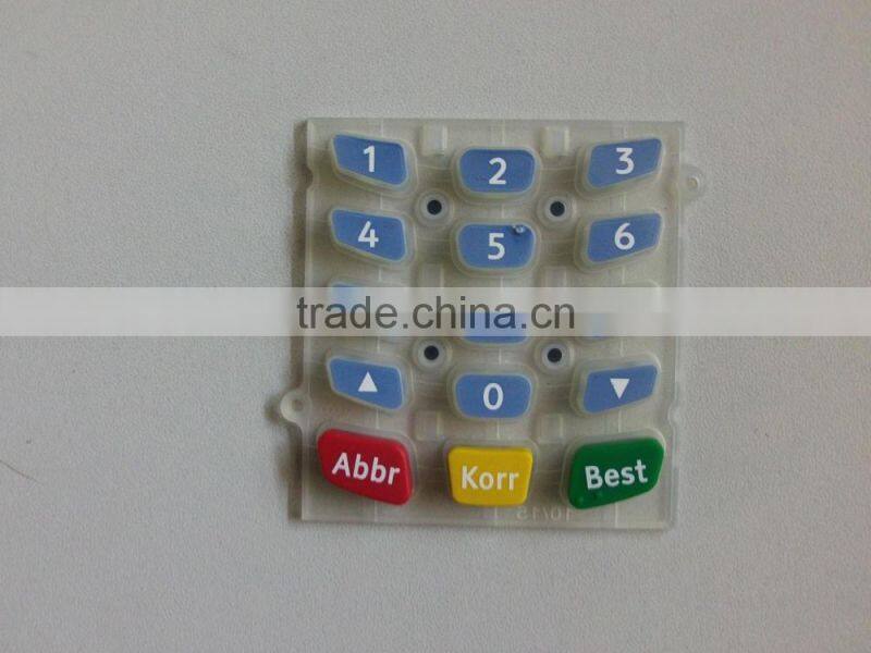 Goood Quality OEM silicone rubber press keypad