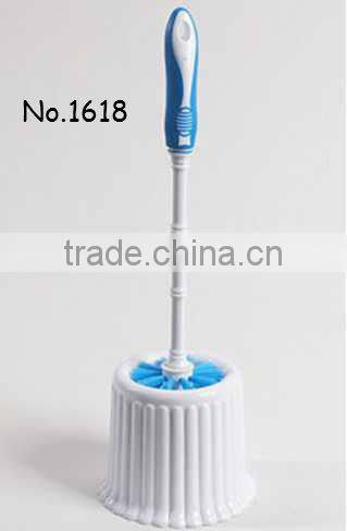New design toilet brush plastic cleaning brush sets with holder