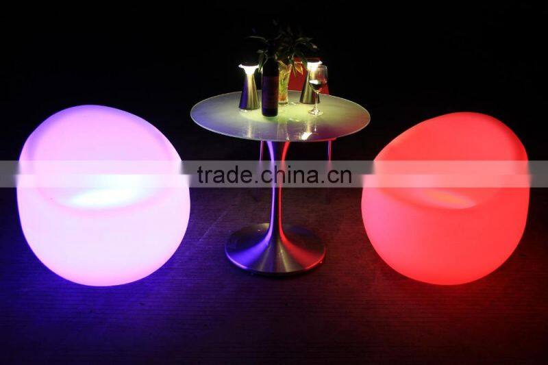 Waterproof IP65 outdoor party used 16 color changingl modern LED sofa