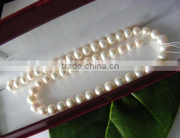 5-6 mm white freshwater pearl strand