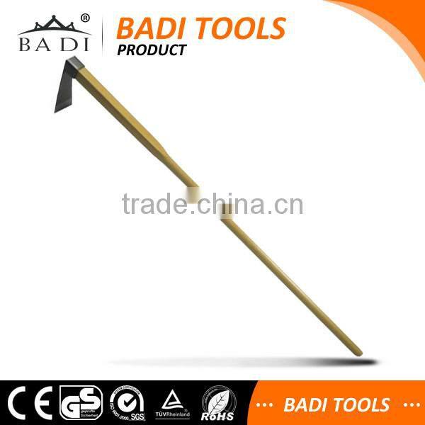 hot sale long handle wood hand smaller size garden farming hoe