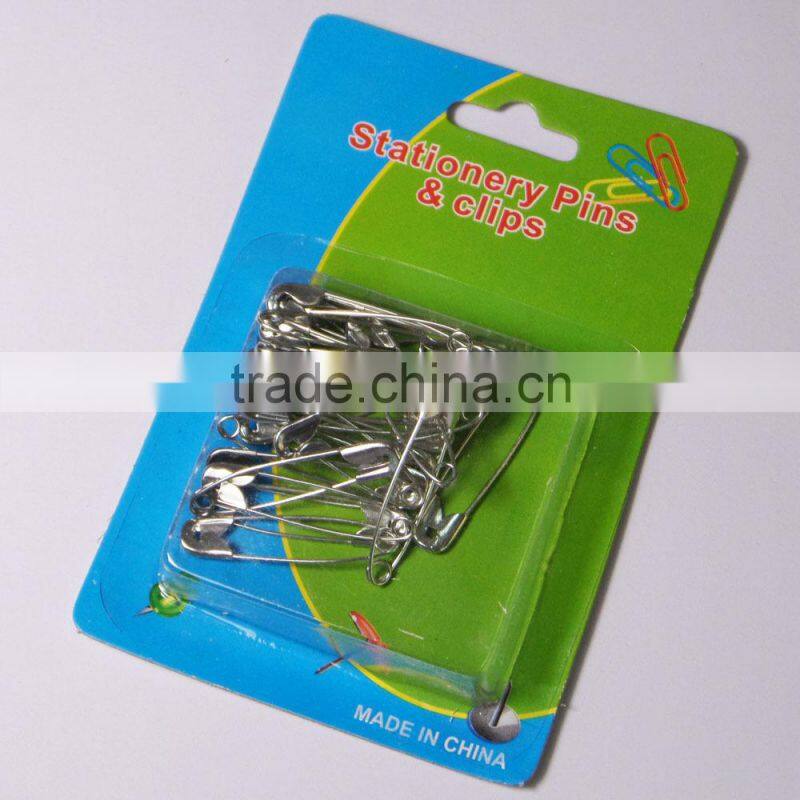 Quality standard metal office 45mm safety pins