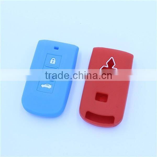 SILICONE CAR KEY COVER CASE, KEY JACKET for MITSUBISHI ASX LANCER SPORT OUTLANDER