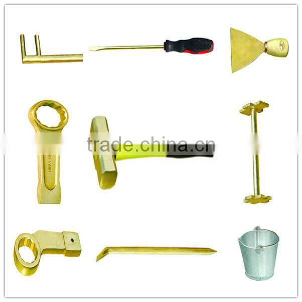 Non-sparking safety parallel vice Al-Cu material