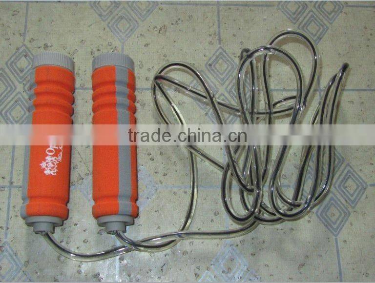 (HOT SALES!)Leather jump rope,PVC JUMP ROPE,COUNTER JUMP ROPE,FITNESS ROPE