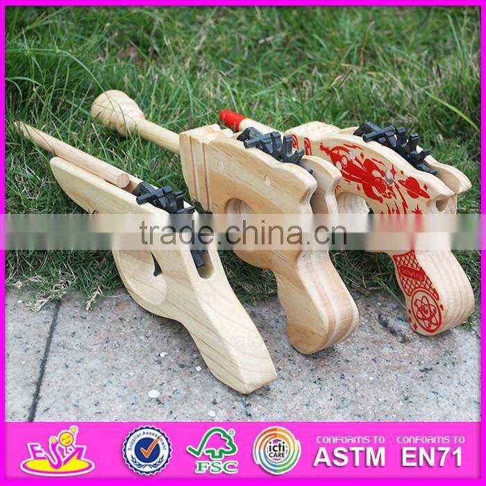 2016 best sale children wooden gun toy W02A098