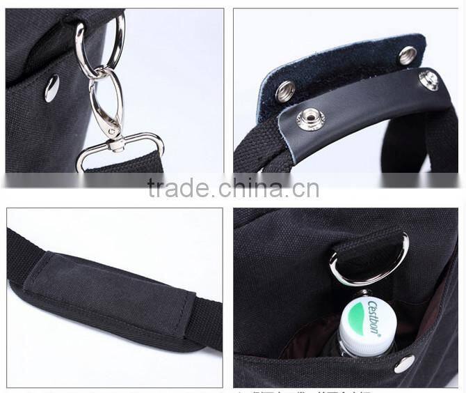 Custom colors canvas duffel travel bag