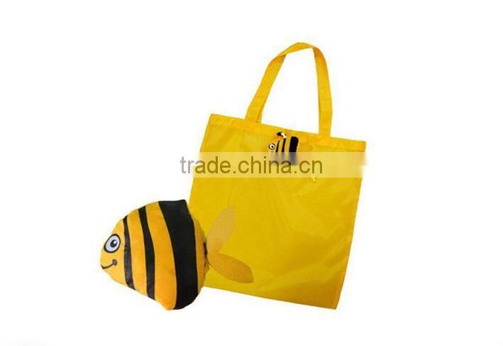 Cute Nemo Fish polyester foldable grocery shopping bag