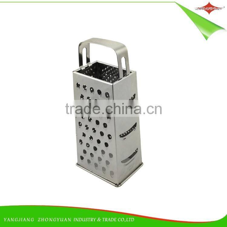 ZY-N5006 good quality 9 inch 4 sides grater full stainless steel grater