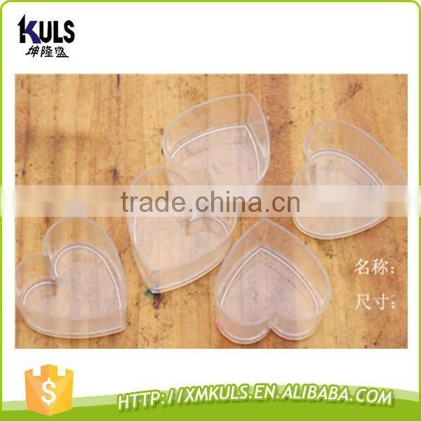 1.8cm ~2.2cm height various shape plastic candle jars candle holders