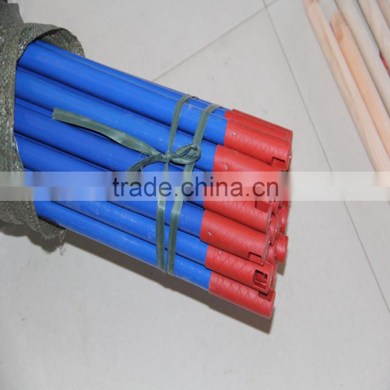 Low price plastic broom, plastic broom with wooden handle