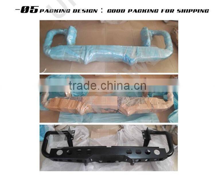 Unity manufacturer NEW MODEL WITH LAMP & STONE GUARD front bumper 4x4 bull bar for ranger