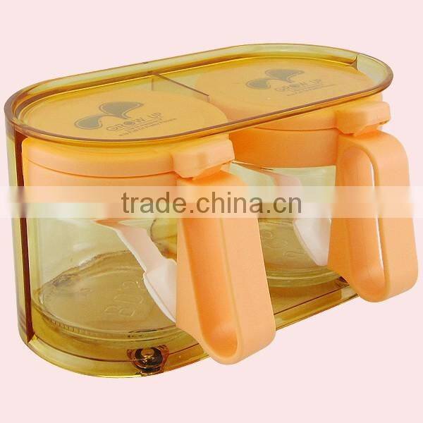 Food Grade Spice Condiment Sets Glass Cruets