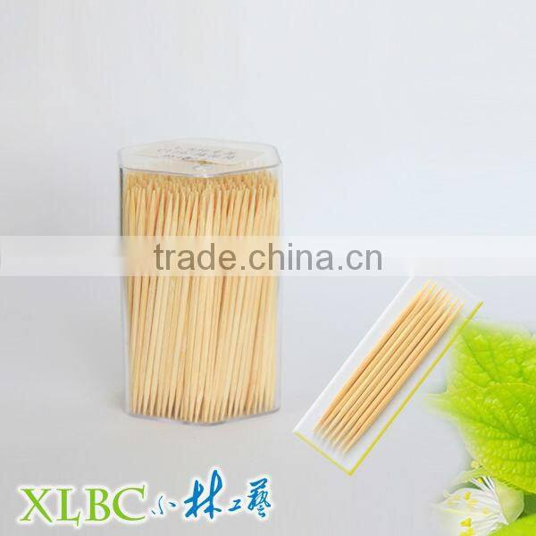 well-designed PP ruber jar bamboo toothpicks