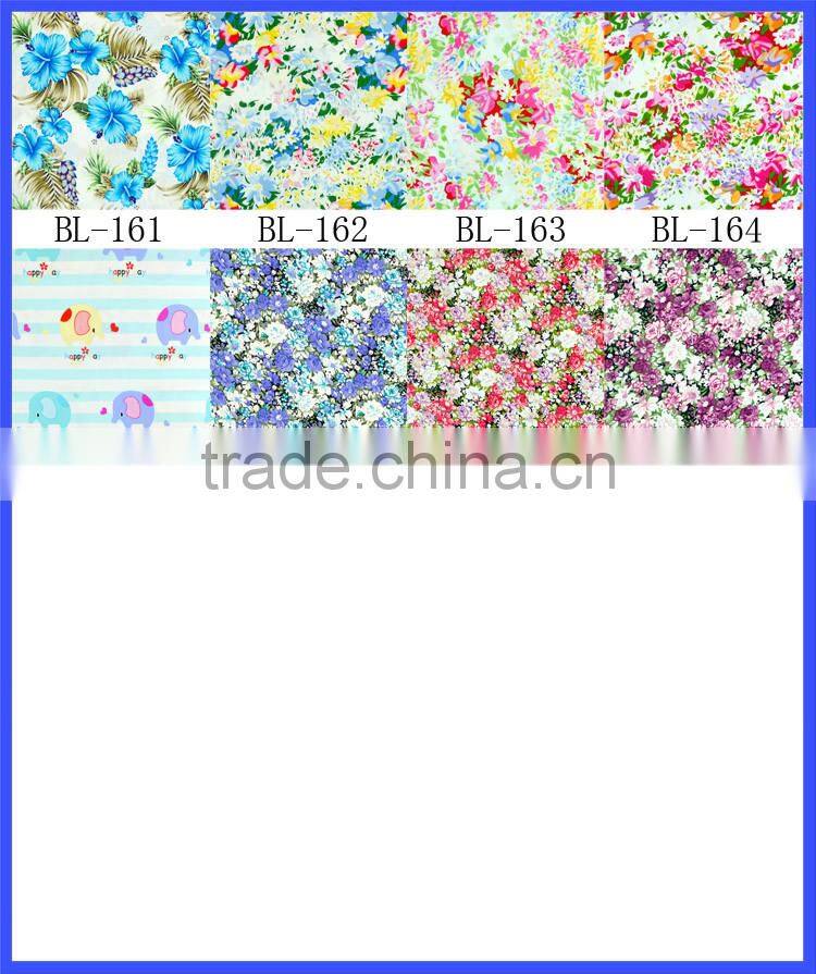 100*150 Cm Soft Cheap Suit Cotton Fabric Flower Pattern Spandex Fabric 100% Printed Cotton Fabric In Bulk Wholesale