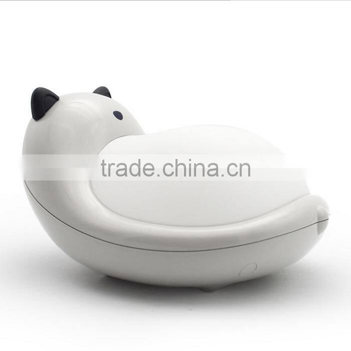 UCHOME Cute Wizard Colorful Led Energy Saving Touch Eye Lamps Feeding Bedding Warm Hearts Night Light