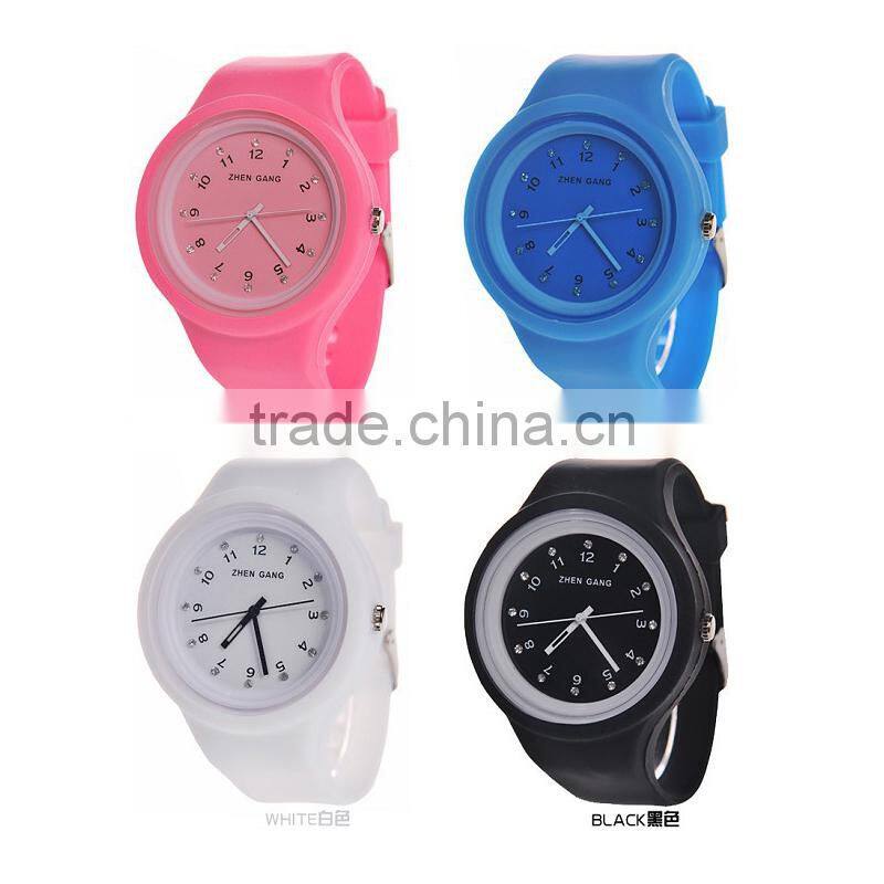 2015 Lady Vogue Plastic Watch with Six Colours