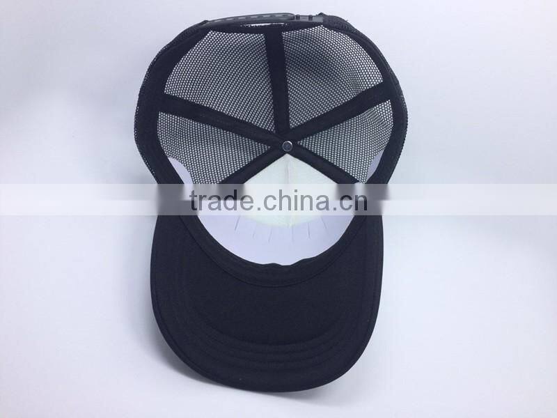 custom polyester trucket hat and baseball cap with printing