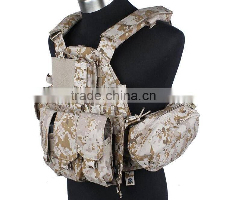 1000D digital desert camouflage lightweight 5 bags military tactical bulletproof vests