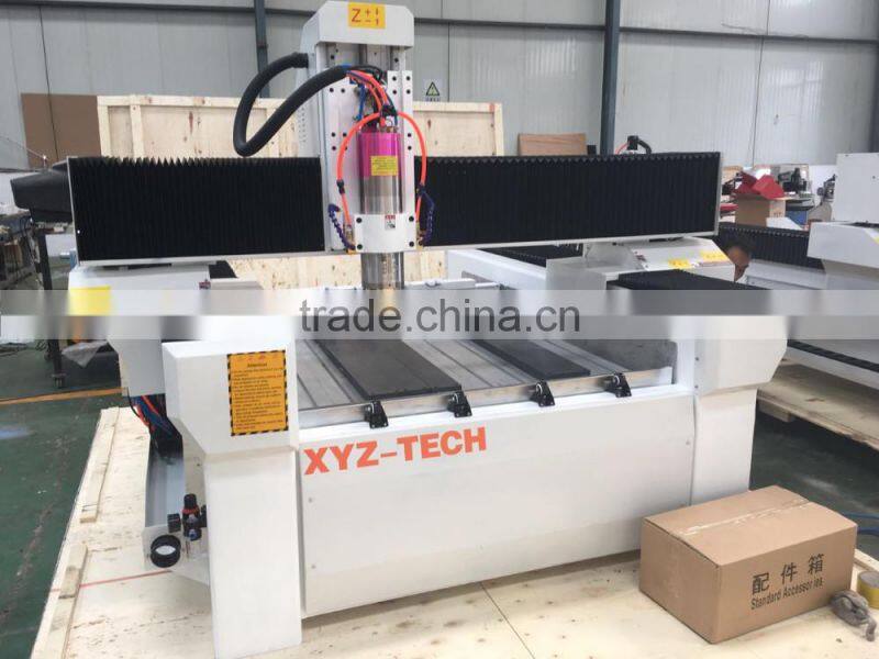 High speed Automatic tool changer metal router machine granite cnc router