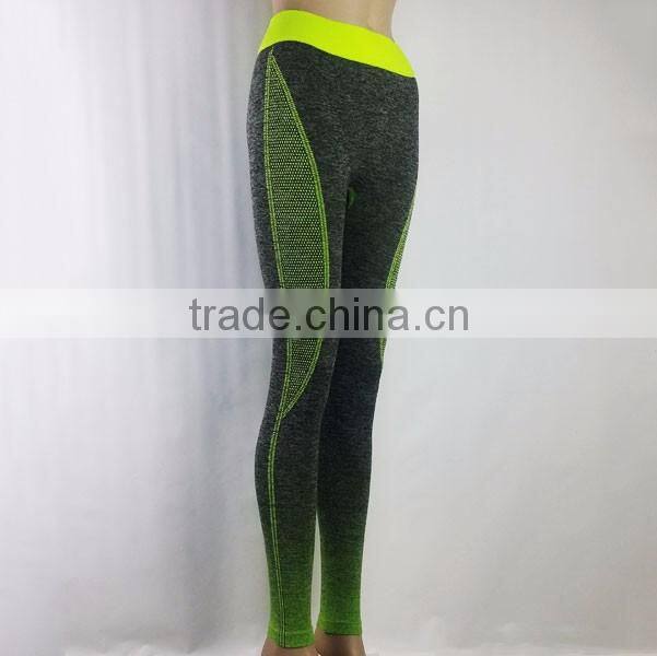Fashion Ladies Yoga Pants factory Fresh Production ,170305