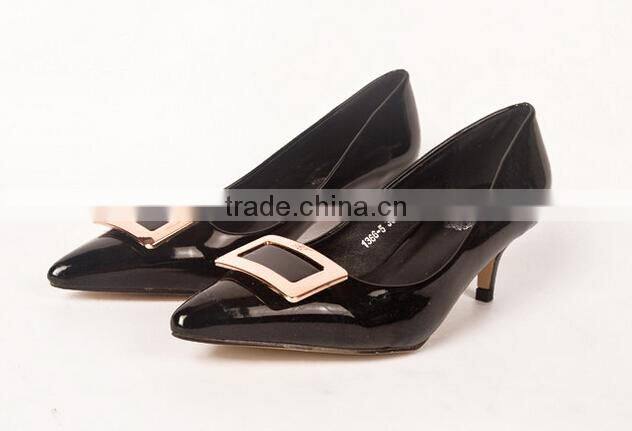 GZY Guangzhou stock lots shoes women heel in big quantity