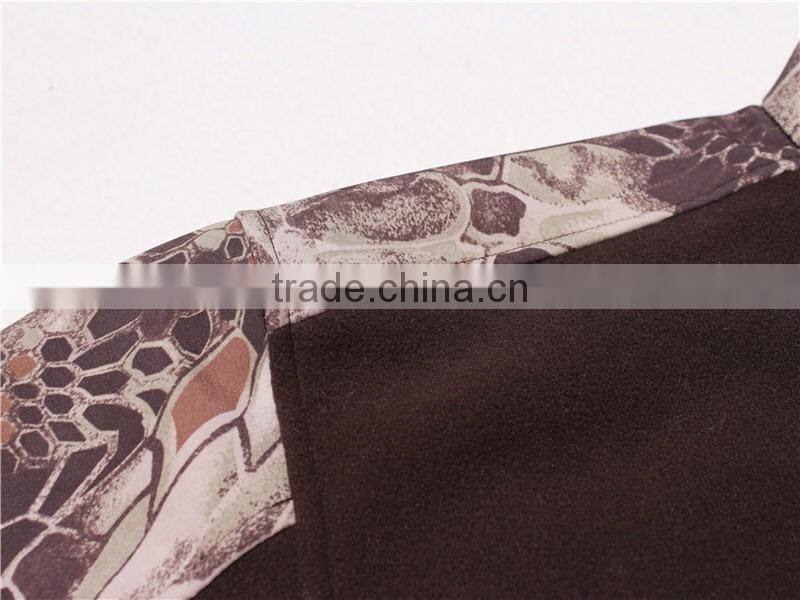 2016 hot sale oem hoodies warm fashion clothing polar fleece hunting jacket