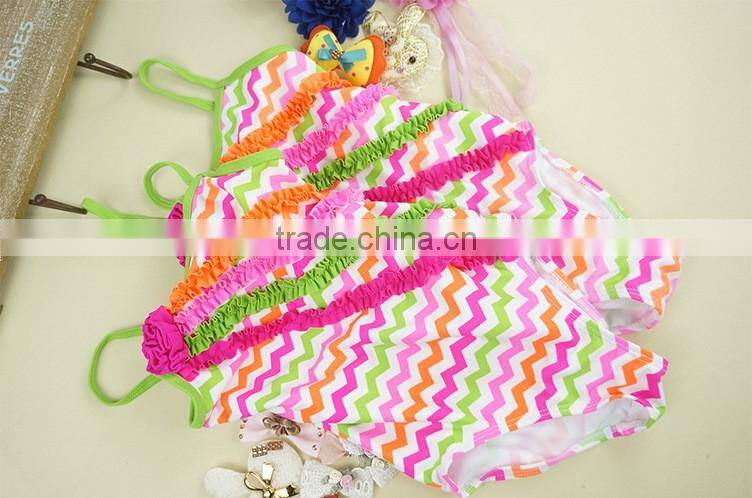 One Piece Summer Sleeveless Bathing Suit Summer Kids Bikini Girl Swimwear 2017