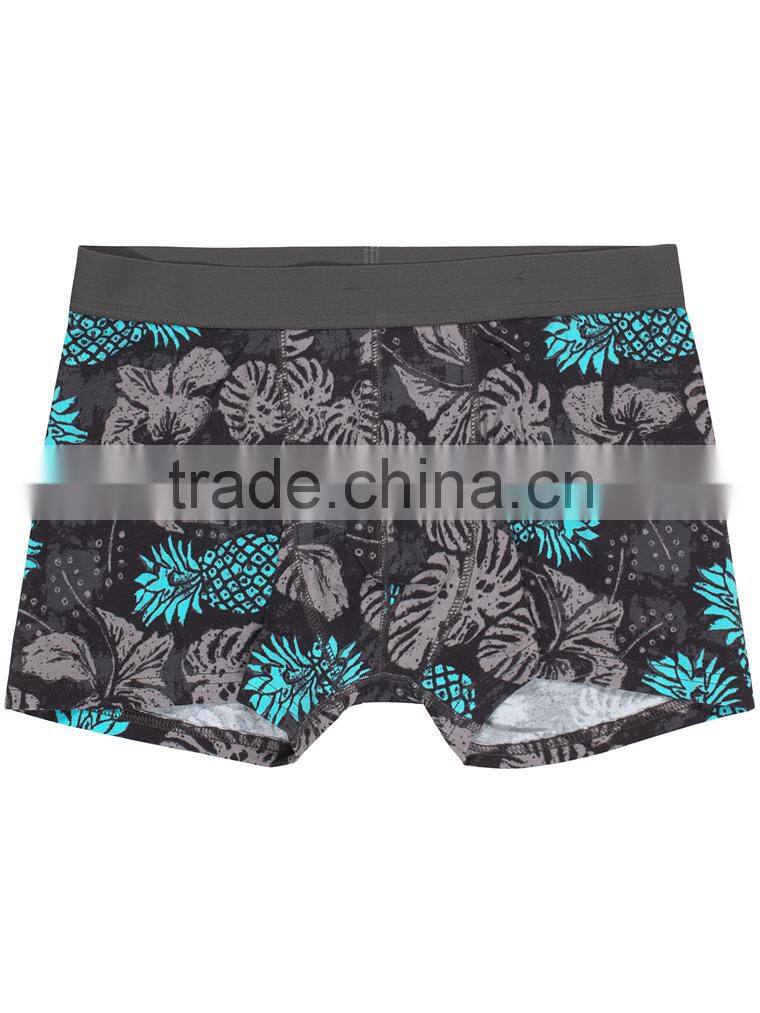 2016 new style print underwear for men boxer briefs