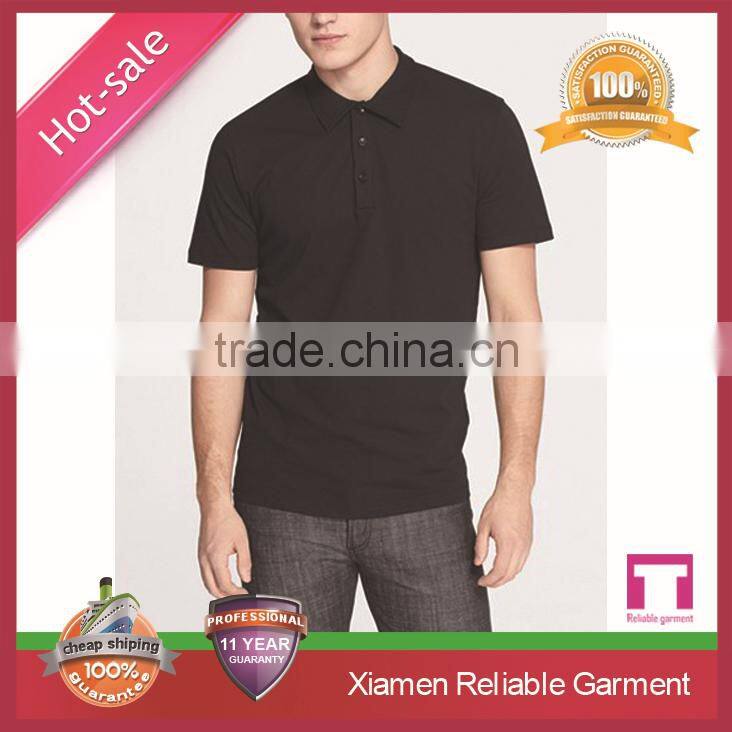 Newest design wholesale attractive fancy polyester/ spandex polo-shirt OEM china