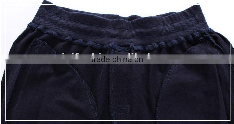 wholesale customize men polyester cotton sweat sports pants
