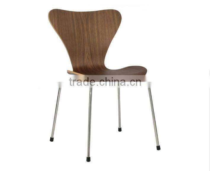 2016 high quality new modern design plywood dining chair butterfly chair restaurant chair