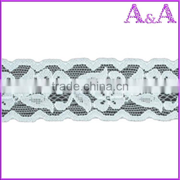 Custom made embroidered cotton lace