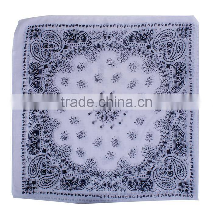 Voile Scarves & Wraps Square Black White Scarf Wholesale