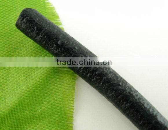High Quality Black Round Real Leather Jewelry Cord 5mm