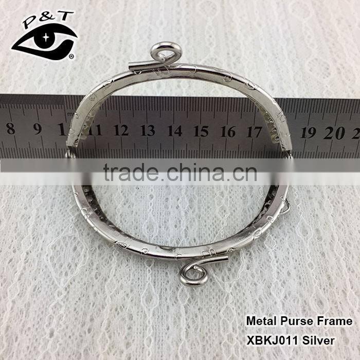 Wholesale fashion metal purse frame for bag cluth purse frame metal frame