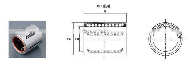 high quality linear slide bearing /linear motion bearing KH4060