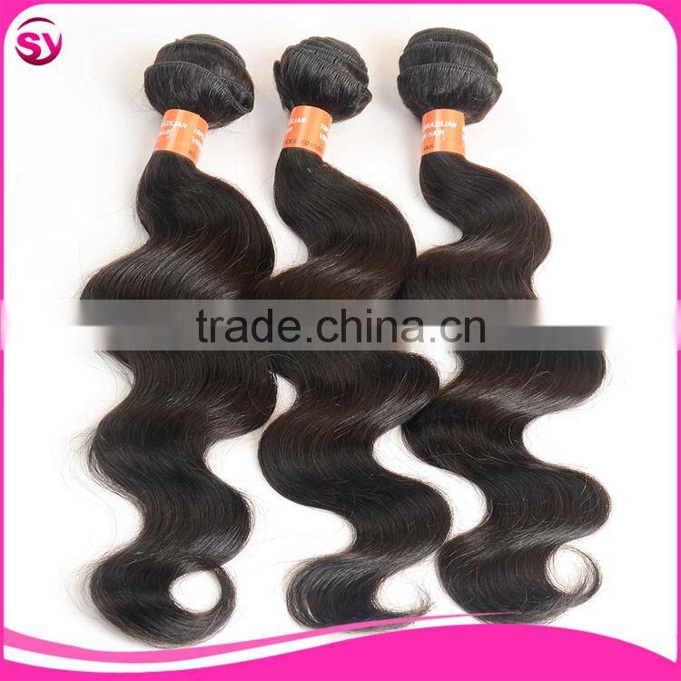 2016 New Arrival Body Wave Wholesale Raw Unprocessed Grade 7A Virgin Brazilian Hair