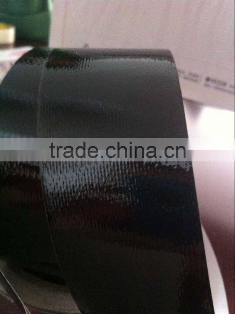 black fireproof fiberglass heat resistant aluminum foil tape