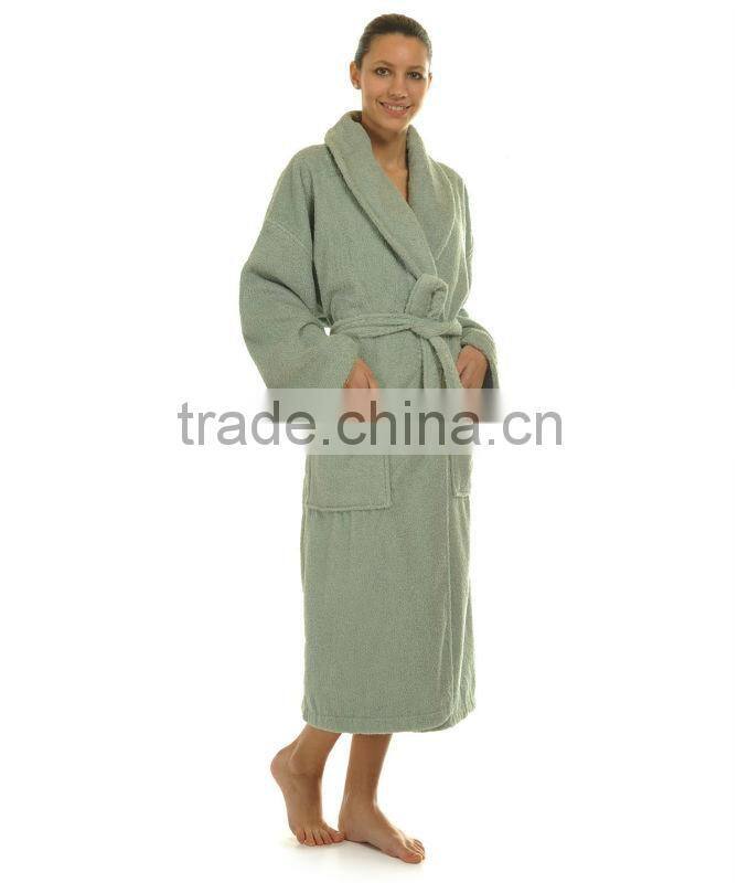 quilted Cotton chenille Bathrobe