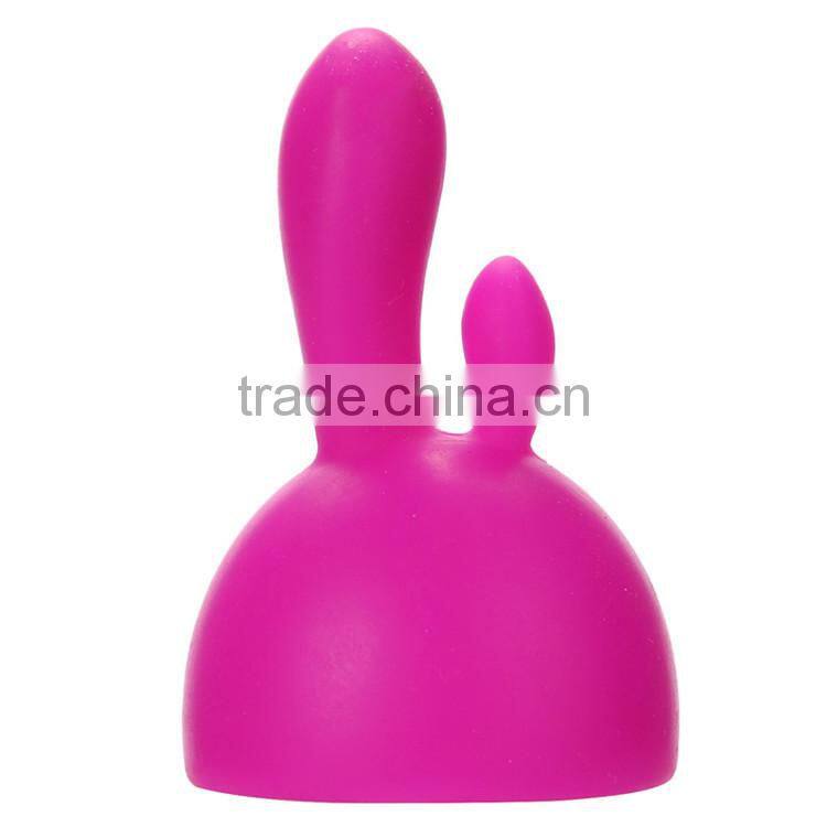 Rabbit Sex Toys Women Vibrator With 3 Caps G-spot Vibrating Sex Massage Machine