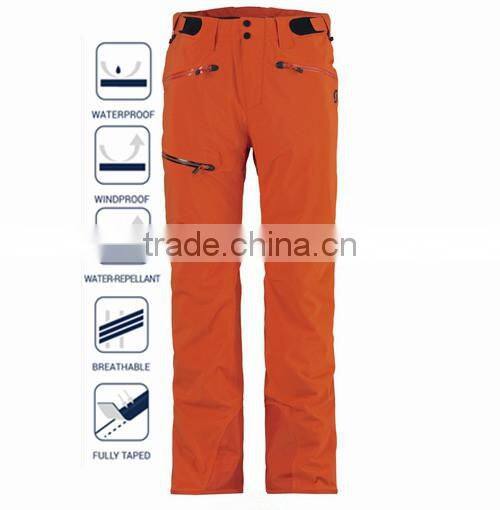 Green Custom Active Mens Ski Pants