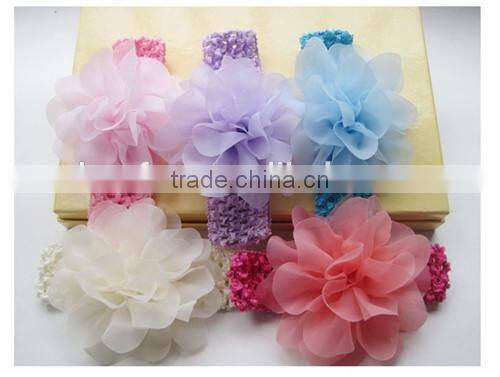 pretty lace bowknot baby hair bands