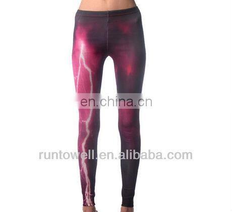 Runtowell 2013 Custom design compression women legging / women thick leggings / women sexy leggings
