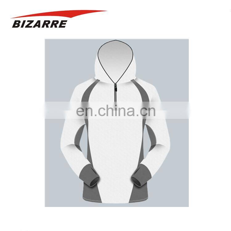 wholesale custom unisex quick dry hooded fishing jersey