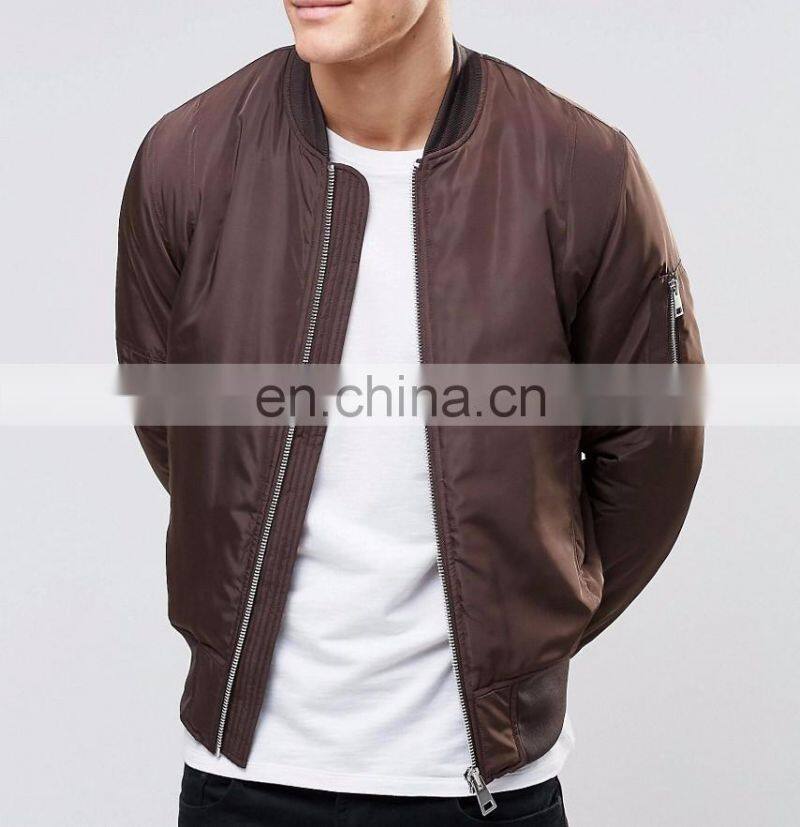 zip up biker stylish vintage classic bomber jacket