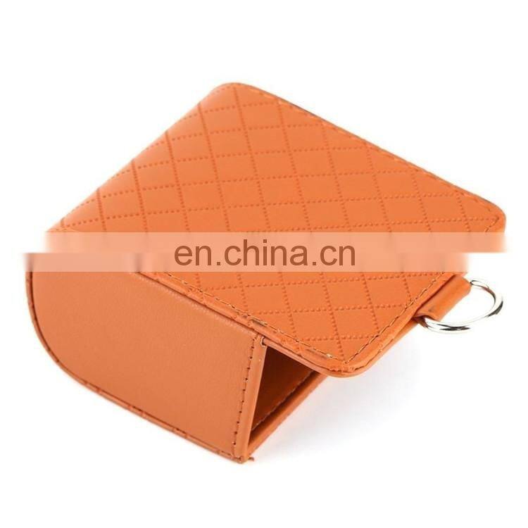 Car Mobile Phone Bag Car Auto Outlet Air Vent Trash Case Mobile Phone Holder Bag Pouch